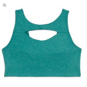 Everlux Cut-Out Train Bra - Size 8 - Teal